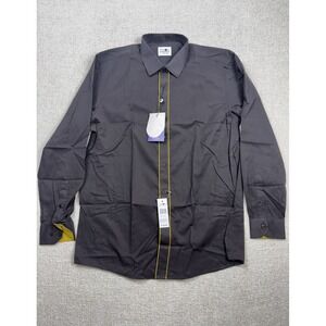 Tayion Mens Long Slevee Button Up Dress Shirt Size XL